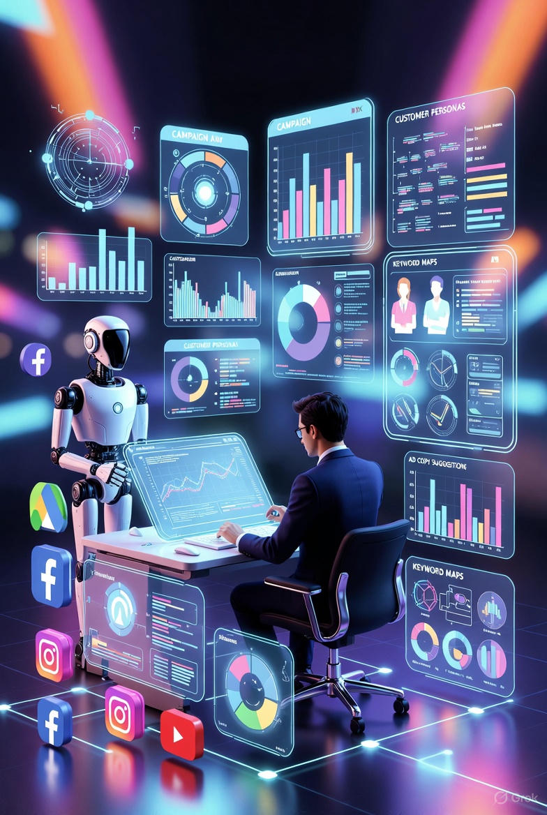 📣 Marketing AI: Campaign Planning, Personas, Ad Copy, Keywords aur Smart Calendar ke Saath Apna Digital Marketing Studio Shuru Kijiye