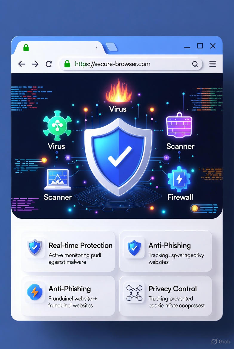 WebDefender Pro – Next-Gen AI Browser Security Shield for Safe, Scam-Free Internet (2025–2030 Edition)