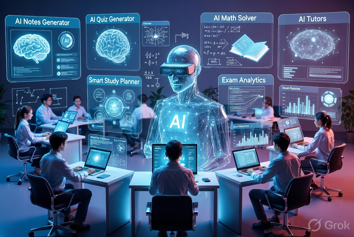 Best AI tools dashboard for students and exam preparation